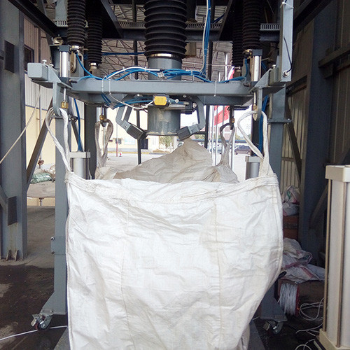 3KW Purple Horn Gravity Feeding Jumbo Bag Packing Machine